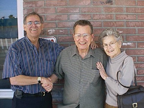 John, Leon and his wife Lee Zukowski